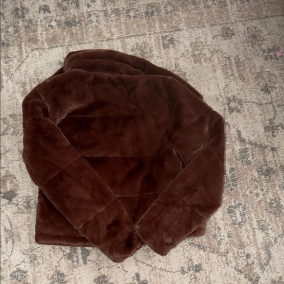 Abercrombie & Fitch Chocolate Brown Kids Puffer Jacket - Picture 5 of 5